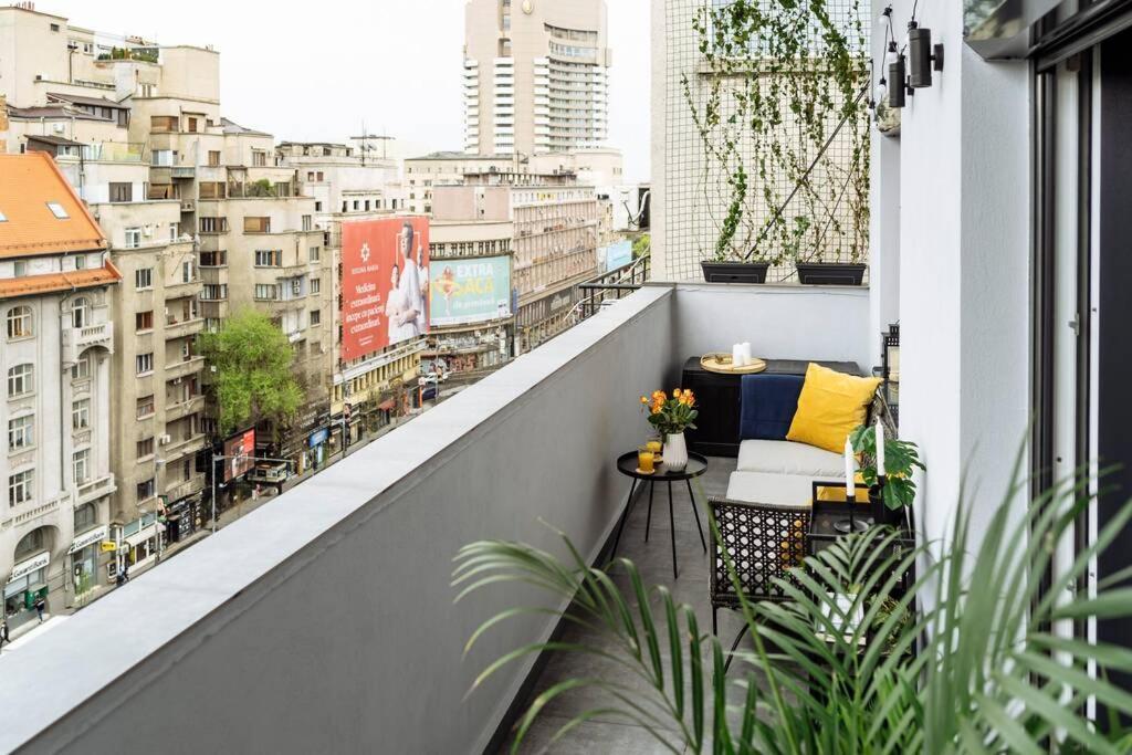 Amazing City View - Terrace+Netflix - City Center Bucharest Exterior photo